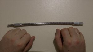 Гибкий удлинитель (вал) для шуруповерта. Flexible extension (shaft) for screwdriver.
