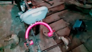 Четырехцилиндровый двигатель из пилы дружба на самодельный мотоцикл своими руками! #4 4K