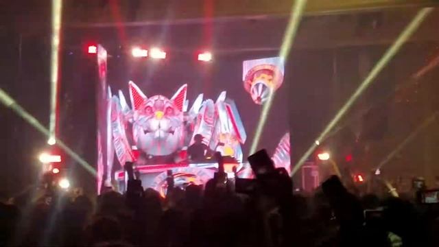 EXCISION VISUALS 2018! (ROBO KITTY) Portland Or смотреть онлайн
