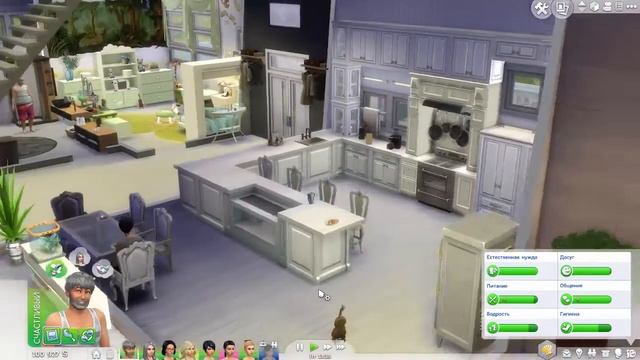 The Sims 4 Школа Элизабет Робертсон #25 смотреть онлайн