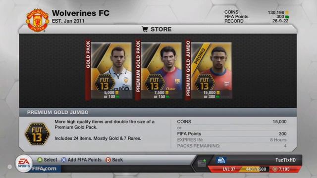 FIFA 13 UT | LIVE! Pack Opening 10 - Going for TOTY Forwards! | TacTixHD смотреть онлайн