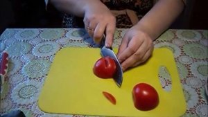 Как красиво нарезать помидоры