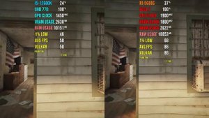 Ryzen 5 5600G (VEGA 7) vs. i5-12600K (UHD 770) ➣ ИГРАЕМ НА ВСТРОЙКЕ