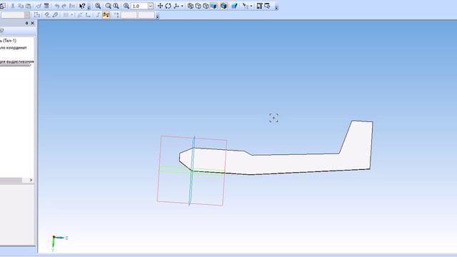 Постоение авиамодели в системе 3Dмоделирования КОМПАС