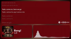 AJR - BANG! (Lyrics/Tradução PT-BR)