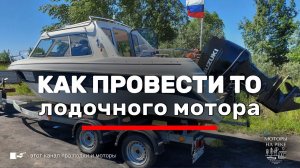 Новый лодочный мотор после 100 моточасов: делаем ТО #лодка #охотарыбалка #suzuki #катер