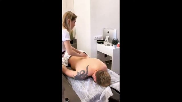 Техника массажа с нанесение эфирных масел