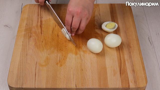 Боже, это ТАК вкусно! Простой салат с вареными яйцами и овощами!