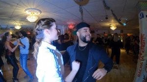 Juste Chano & Pamela (Bachata Class (1)) at the Bachata Social on May 14 2019