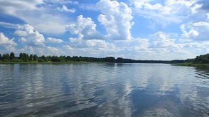 Плотина на реке Шерстня