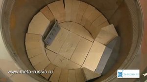 Сборка кирпичной банной печи ,Русская баня, Печь банная большая КДМ