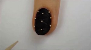 Черно белый маникюр Видео урок по дизайну ногтей