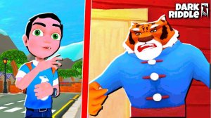 ОБНОВЛЕНИЯ СОСЕДА! Новые КИТАЙСКИЕ ПРАНКИ в Dark Riddle ПОХОЖАЯ Игра на Hello Neighbor
