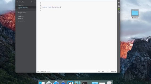 Installing JDK on Mac OS X 02 - Create First Java File смотреть онлайн