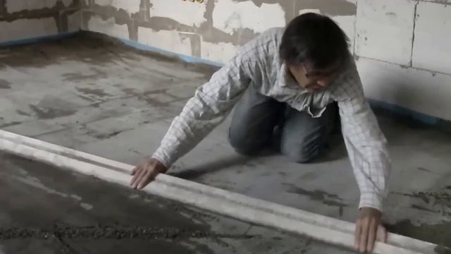 Бетонная стяжка теплого пола смотреть онлайн