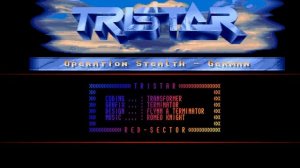 TRISTAR & RED SECTOR Amiga Cracktro [ Operation Stealth ]