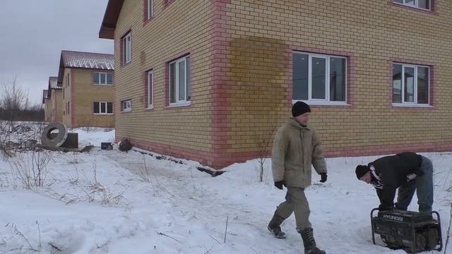 Копаем колодец зимой. Часть 2