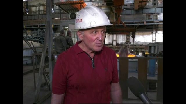 Запуск комплекса «ОТТО ЮНКЕР» на базе Лутугинского научно-производственного валков
