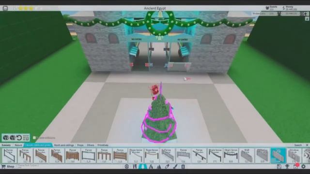 Let's Built It! || Winter Entrance NO PASS || Theme Park Tycoon 2 || TPT2 || Roblox || Tutorial смотреть онлайн