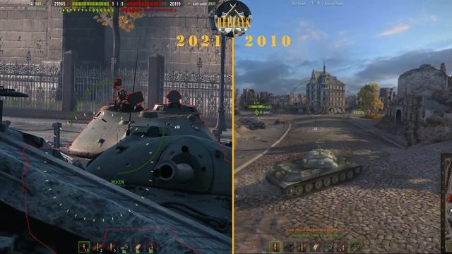 World of Tanks ✔️ Graphics Evolution 2010 - 2021 ⚡️ WoT 4K смотреть онлайн