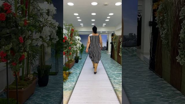 22.04.2021 (Часть 2) Показ женской одежды больших размеров DARKWIN от DARKMEN. Турция, Стамбул. ОПТ смотреть онлайн