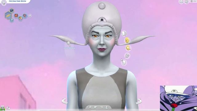 Sims 4 create a sim, Zirconia ( Sailor Moon ) смотреть онлайн