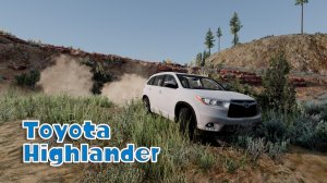 Мод Toyota Highlander для BeamNG.drive