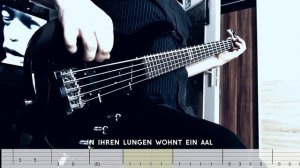 Rammstein- Mutter (Bass Cover w/Tabs & Lyrics)