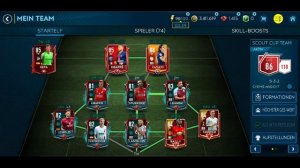 87 GESAMTBEWERTUNG - SCOUT CUP TEAM😱  |FIFA MOBILE GERMAN