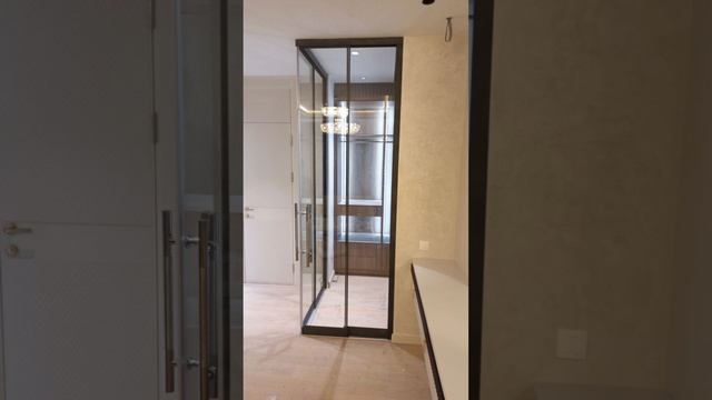 Зонирование Стеклянные раздвижные перегородки смотреть онлайн