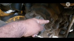 how to remove komatsu wheel loader (WA470-3 ) parking brake manual