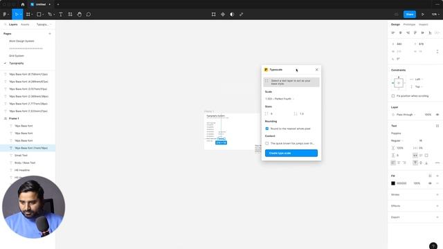 Creating Typography Design System in Figma Part 2 | Free Web Design Course 2023