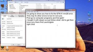GTA 4 rmn20 Error Fix