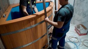 КУПЕЛЬ ДЖАКУЗИ: Характеристики и особенности. ДЕРЕВЯННАЯ КУПЕЛЬ ДЖАКУЗИ со сборкой по месту.