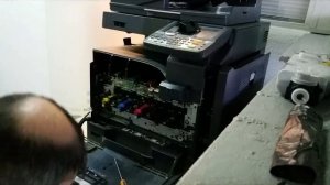 Kyosera 3051ci 3551ci 5551ci | Грязная печать | Replacement Developer unit | Замена блока девелопера