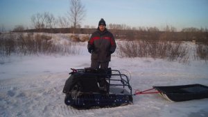 Мотобуксировщик Барс 18л.с. Честный обзор, первая часть!