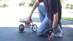 МОТОЦИКЛ НА ПУЛЬТЕ!!! БЕНЗИНОВЫЙ!