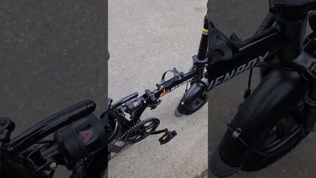 САМЫЙ Бюджетный Электровелосипед  Складной  WENBOX Sport EX Plus 400W-48/15- Amh НОВИНКА 2023.