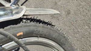 ХАНТЕР 250  ч.3 замена  резины.