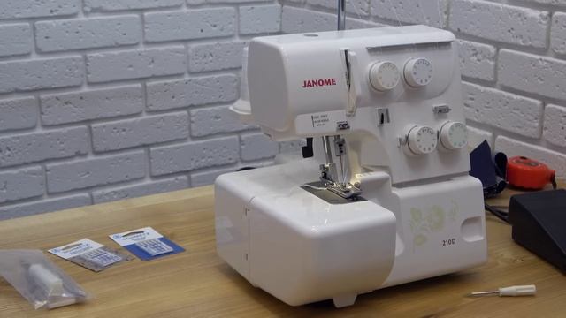 Оверлок Janome 210d видео отзыв от Папа Швей смотреть онлайн