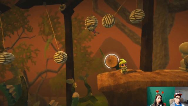 Прохождение LittleBigPlanet 1 - КООПЕРАТИВ с НАСТЕЙ - The Savannah (Саванна) #2 смотреть онлайн