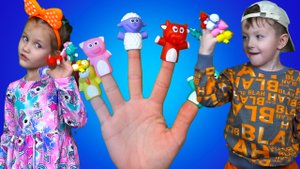 песенка для деток - Finger_Family_Song___Kids_Funny_Songs