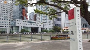 Downtown Singapore 4k Virtual Tour Waking Walk