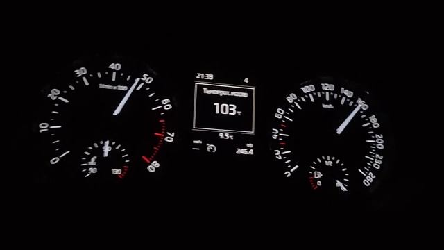 Разгон Шкода Октавия а7 100-200 смотреть онлайн
