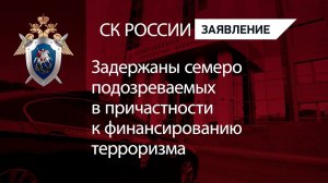 Задержаны семеро подозреваемых в причастности к финансированию терроризма