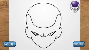 Как нарисовать Фрезу - Frieza (Жемчуг дракона Z)