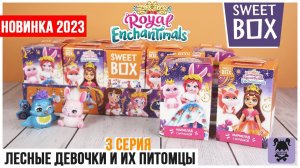 Enchantimals Волшебное королевство в SWEET BOX | Энчантималс Royal серия 2023