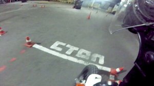 Крытая мото площадка гаи в Санкт-Петербурге