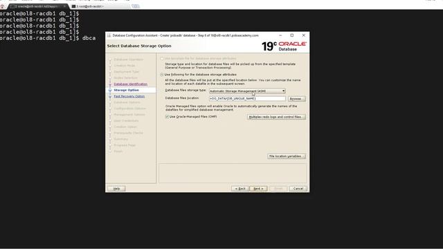 Oracle 19c 2 Nodes RAC Database creation using DBCA (Step By Step Process)