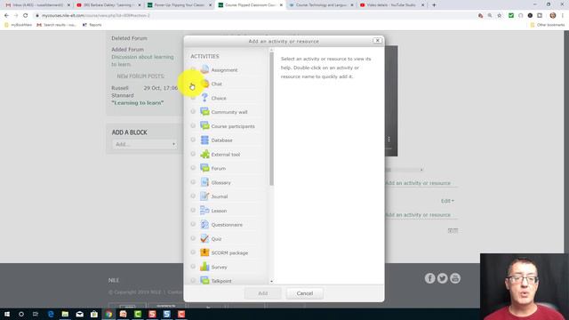 Build a Flipped Classroom course using Moodle- Step by step pt 2 смотреть онлайн